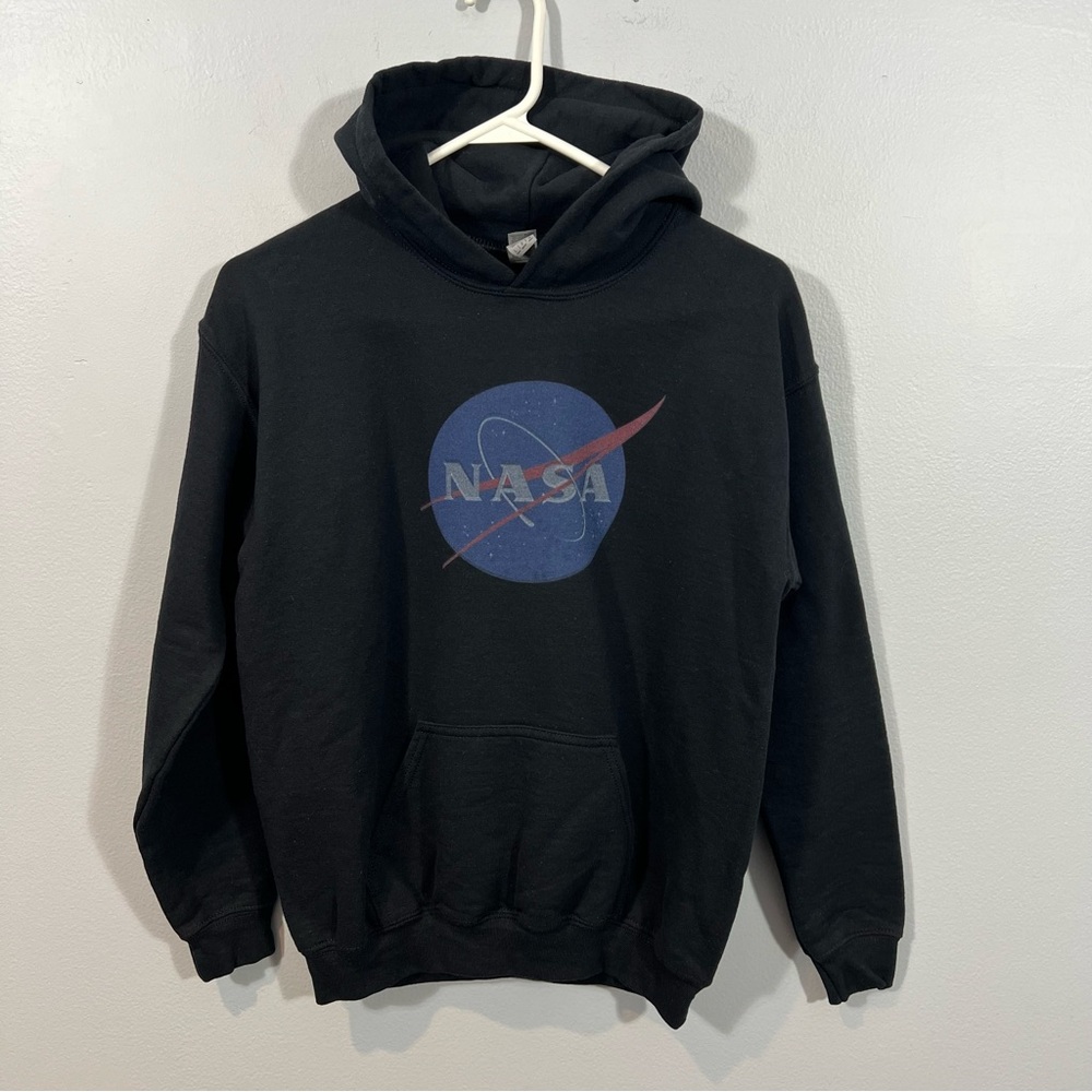 Gildan Black NASA Hoodie